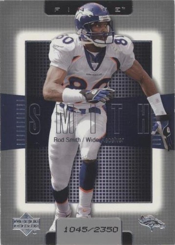 2003 Upper Deck Finite Rod Smith #74