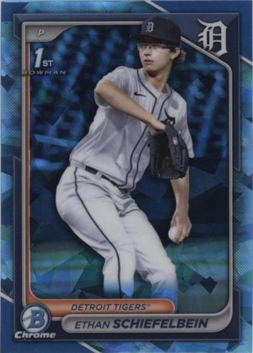 2024 Bowman Chrome Draft Sapphire Edition - Ethan Schiefelbein #BDC-7
