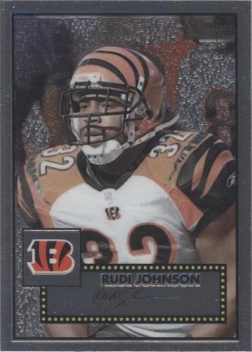 2006 Topps Heritage Rudi Johnson #THC27