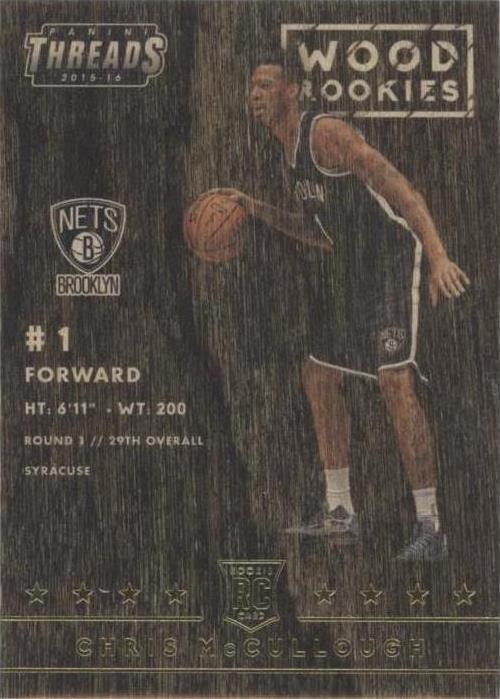 Panini Threads 2015-16 - Chris McCullough #275