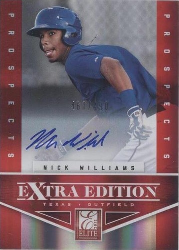 2012 Elite Extra Edition - Nick Williams #193