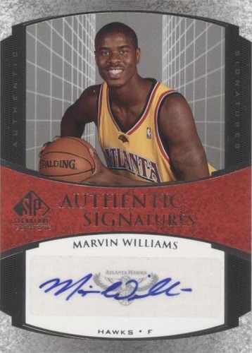 2005-06 SP Signature Edition - Marvin Williams #AS-MW