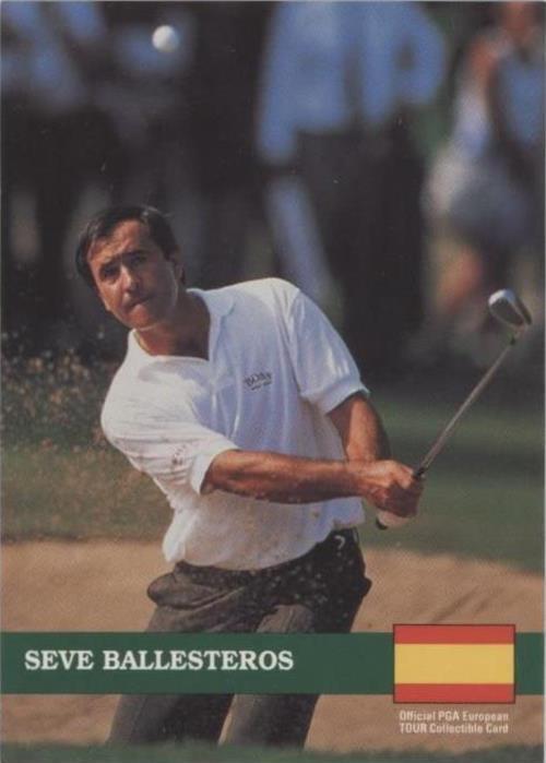 1992 Pro Set Golf - Seve Ballesteros #E14