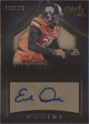 2016 Panini Black Gold Collegiate Emmanuel Ogbah #14