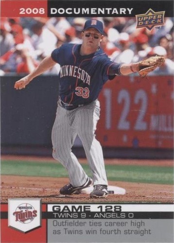 2008 Upper Deck Documentary - Justin Morneau #3859