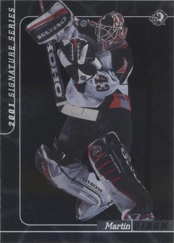 2000-01 In the Game Be A Player Signature Series - Martin Biron #183