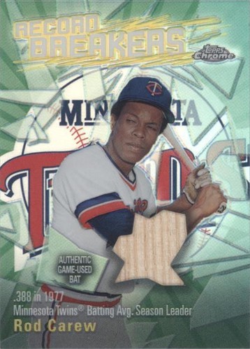 2003 Topps Chrome - Rod Carew #RBCA-RC