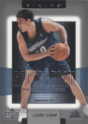 2003-04 Upper Deck Finite - Wally Szczerbiak #110