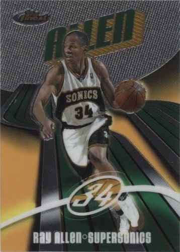 2003-04 Topps Finest - Ray Allen #43