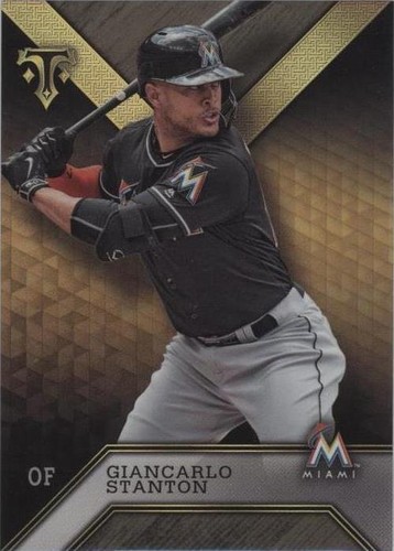 2016 Topps Triple Threads - Giancarlo Stanton #68