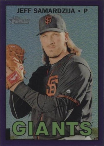 2016 Topps Heritage High Number - Jeff Samardzija #THC-724