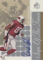 2000 SP Authentic David Boston #DB