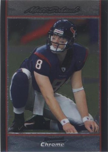 2007 Bowman Chrome Matt Schaub #BC166