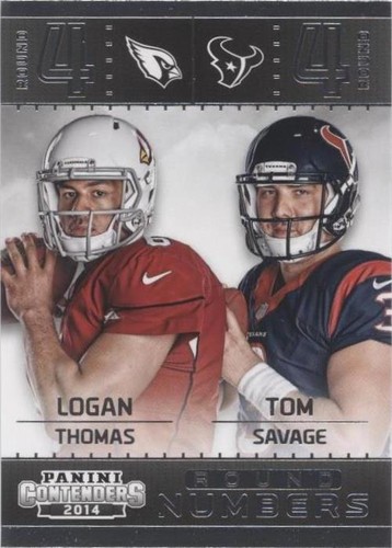 2014 Panini Contenders Logan Thomas Tom Savage #10