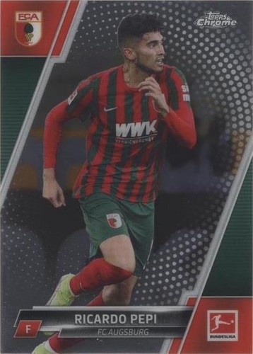 2021-22 Topps Chrome Bundesliga #17 Genki Haraguchi Blue