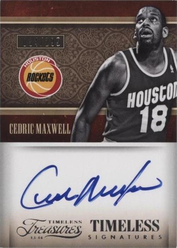 2013-14 Panini Timeless Treasures - Cedric Maxwell #23