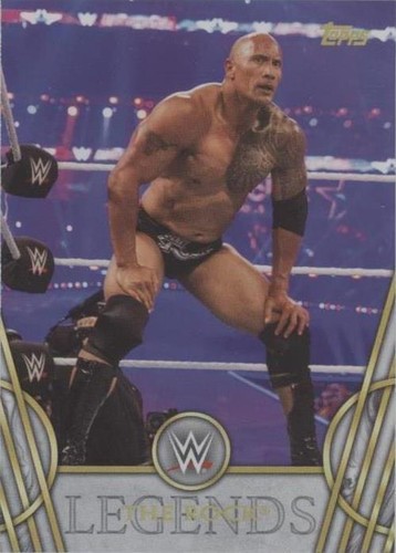 2018 Topps Legends of the WWE - The Rock #67