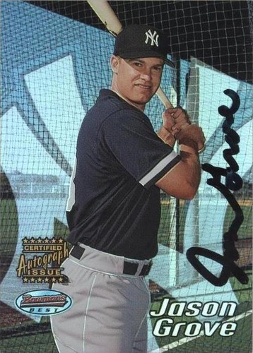 2002 Bowman's Best - Jason Grove #104