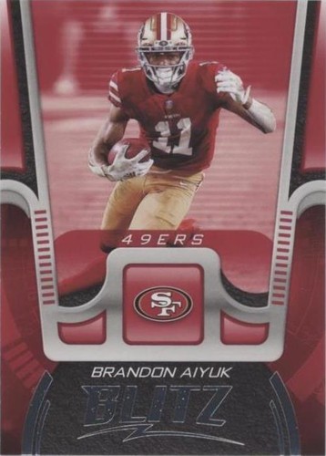 2021 Panini Playbook Brandon Aiyuk #BTZ-BAI