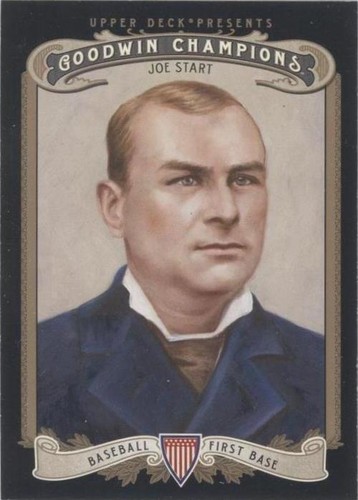 2012 Upper Deck Goodwin Champions - Joe Start #205