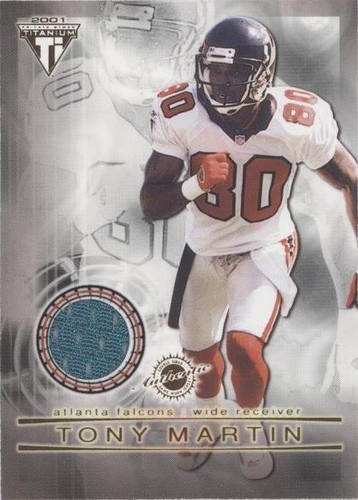 2001 Pacific Private Stock Titanium Derrick Alexander Tony Martin #45