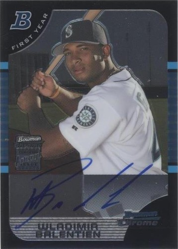 2005 Bowman Chrome - Wladimir Balentien #344