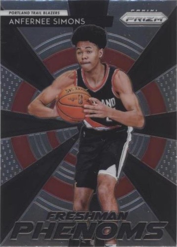 Anfernee Simons 2018-19 Prizm AUTO PSA/DNA SIGNED GREEN SILVER