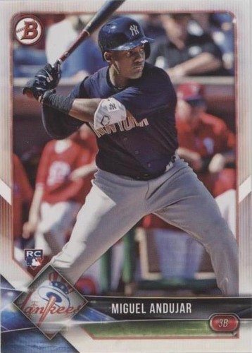 2018 Bowman - Miguel Andujar #75