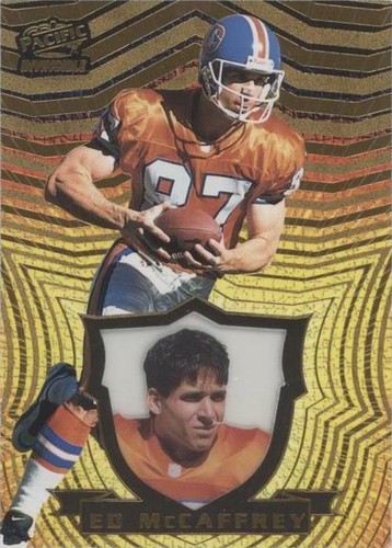 1997 Pacific Invincible Ed McCaffrey #45