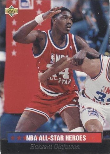 1992-93 Upper Deck - Hakeem Olajuwon #19
