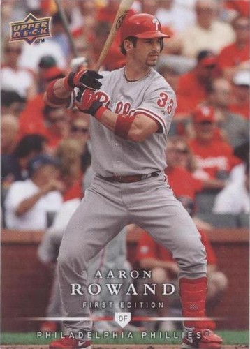 2008 Upper Deck First Edition - Aaron Rowand #165