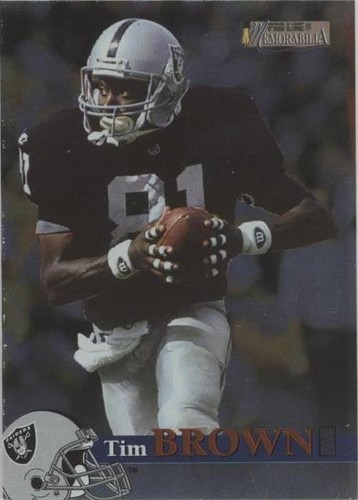 1996 Pro Line II Memorabilia Tim Brown #65