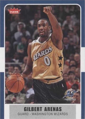 2007-08 Fleer - Gilbert Arenas #42