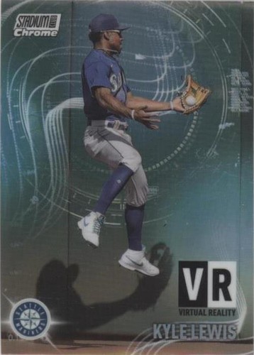 2021 Topps Stadium Club Chrome - Kyle Lewis #VR-9