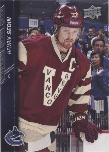 2015-16 Upper Deck - Henrik Sedin #181