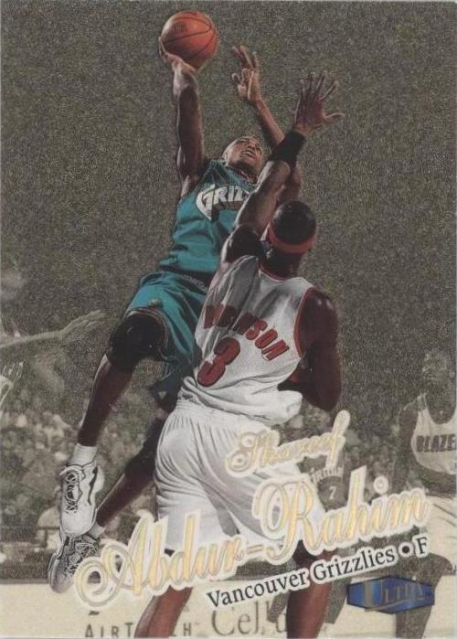 Fleer Ultra 1997-98 - Shareef Abdur-Rahim #37G