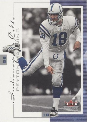 2001 Fleer Genuine Peyton Manning #73