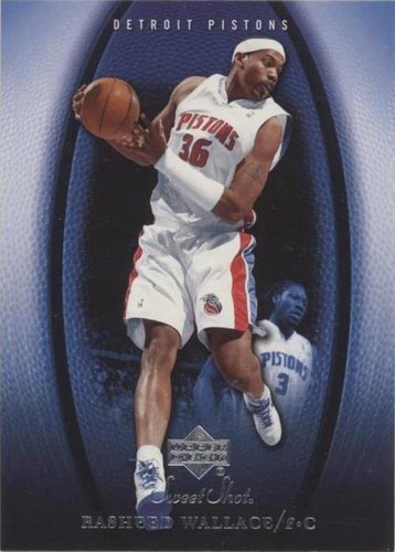 2005-06 Upper Deck Sweet Shot - Rasheed Wallace #28