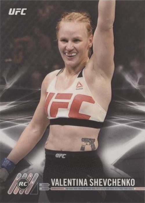 2017 Topps UFC Knockout - Valentina Shevchenko #75