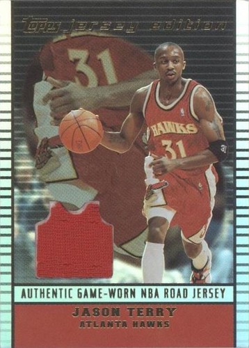 2002-03 Topps Jersey Edition - Jason Terry #JE JET