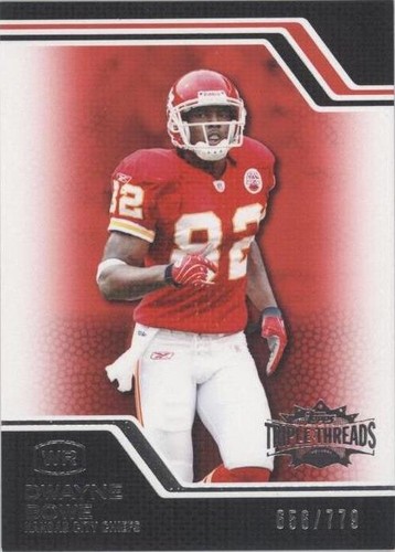 2008 Topps Triple Threads Dwayne Bowe #73