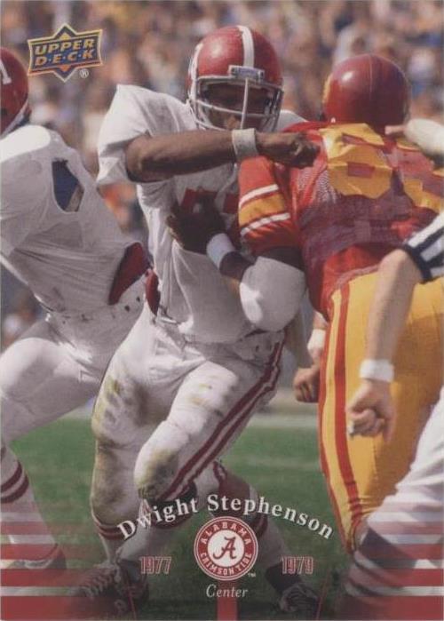 2012 Upper Deck University of Alabama Dwight Stephenson #34