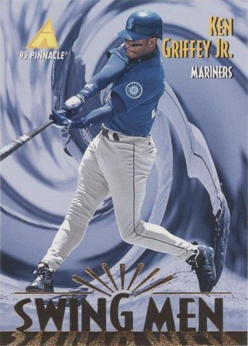 PUG baseball あんパンミット 1995 Pinnacle Baseball Ken Griffey Jr. #128 Giant Bubble PSA