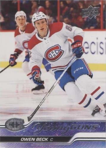 2023-24 Upper Deck Series 1 - Owen Beck #214