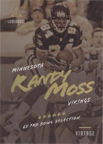 2018 Panini Luminance Randy Moss #12