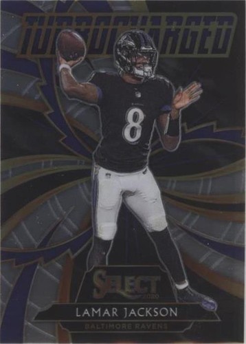 2020 Panini Select Lamar Jackson #T8