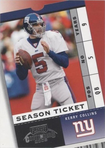 2003 Playoff Contenders Kerry Collins #4
