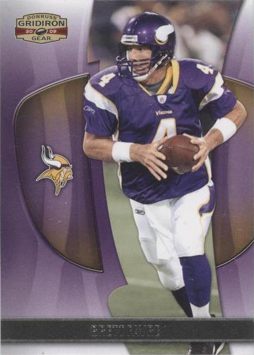 Donruss Gridiron Gear Brett Favre #89 2009