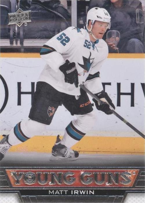 2013-14 Upper Deck - Matt Irwin #496