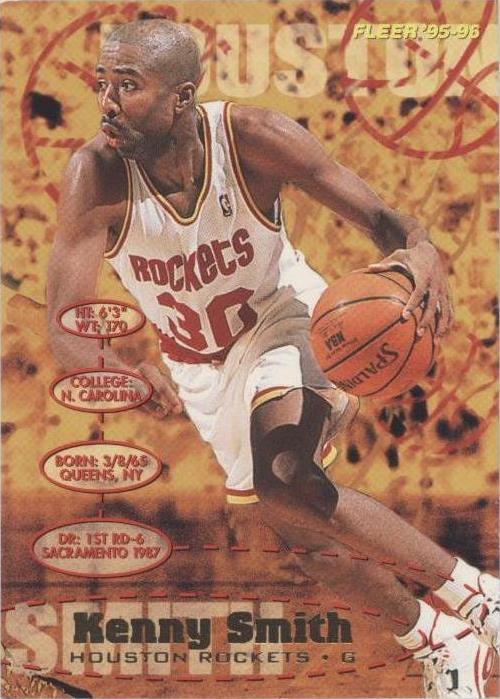 1995 - 96 Fleer - Kenny Smith #72